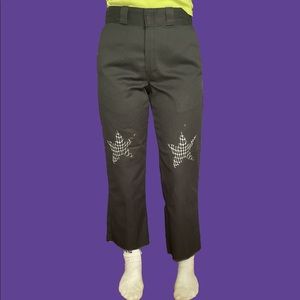 Star Screen Printed Black Dickies